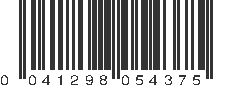 UPC 041298054375