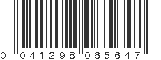 UPC 041298065647