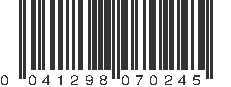 UPC 041298070245