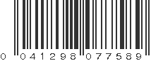 UPC 041298077589