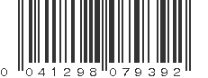 UPC 041298079392