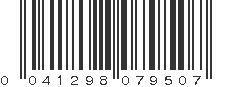 UPC 041298079507