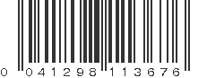 UPC 041298113676