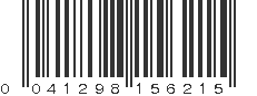 UPC 041298156215