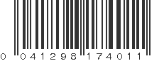 UPC 041298174011