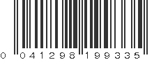 UPC 041298199335