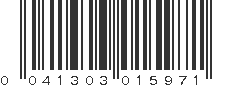 UPC 041303015971