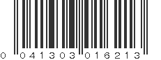 UPC 041303016213