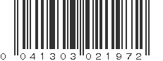 UPC 041303021972