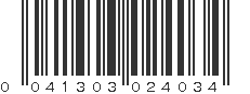 UPC 041303024034