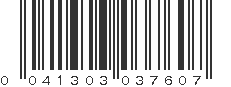 UPC 041303037607