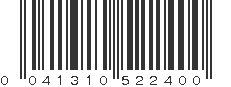 UPC 041310522400