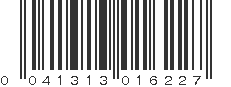 UPC 041313016227