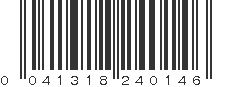 UPC 041318240146