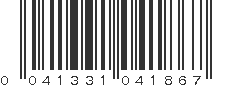 UPC 041331041867