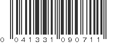 UPC 041331090711