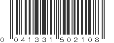 UPC 041331502108