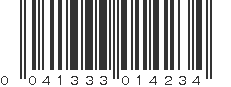 UPC 041333014234