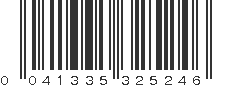 UPC 041335325246