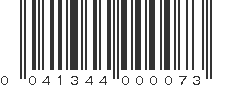 UPC 041344000073