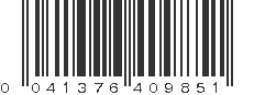 UPC 041376409851