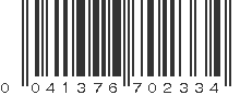 UPC 041376702334