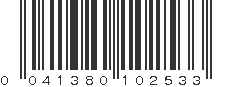 UPC 041380102533