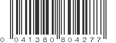 UPC 041380804277