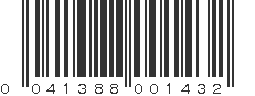 UPC 041388001432