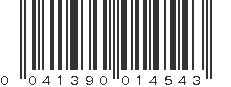 UPC 041390014543