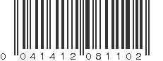 UPC 041412081102