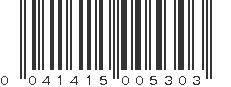 UPC 041415005303