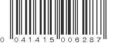 UPC 041415006287