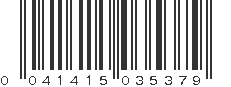 UPC 041415035379