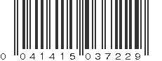 UPC 041415037229