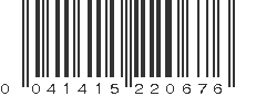 UPC 041415220676