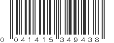 UPC 041415349438