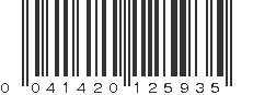 UPC 041420125935