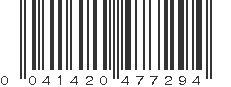 UPC 041420477294