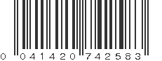 UPC 041420742583