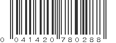 UPC 041420780288