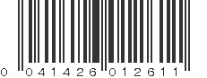 UPC 041426012611