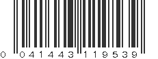 UPC 041443119539