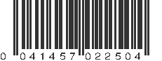 UPC 041457022504