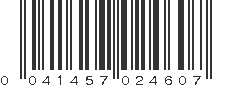 UPC 041457024607