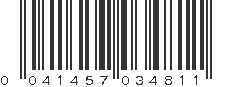 UPC 041457034811