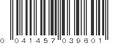 UPC 041457039601