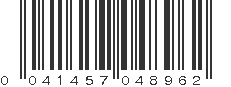 UPC 041457048962