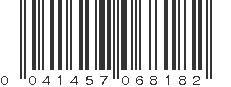 UPC 041457068182