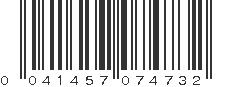 UPC 041457074732